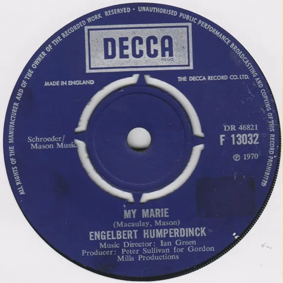 My Marie / Our Song (La Paloma)