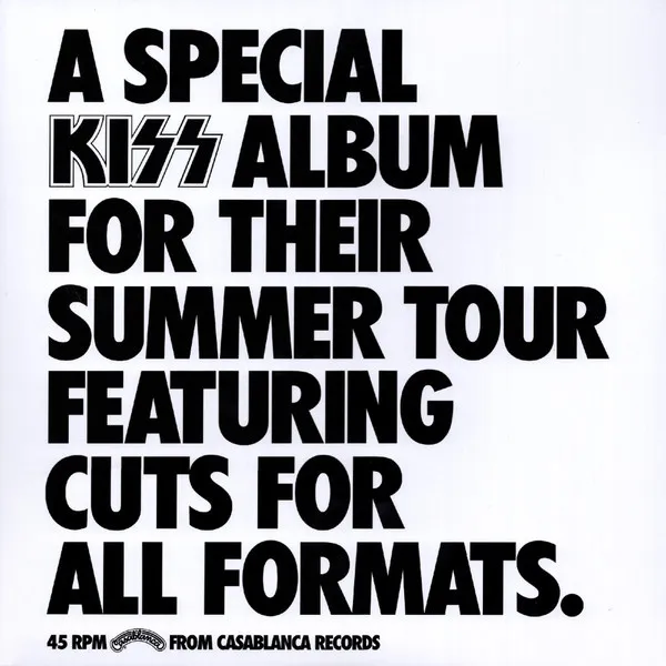 Special Kiss Tour Album