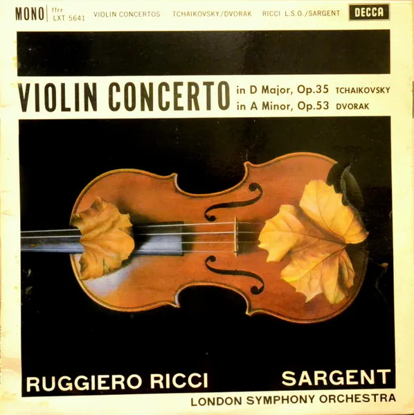 Violin Concerto In D Major, Op. 35 / In A Minor, Op. 53