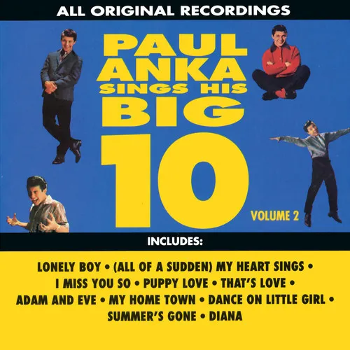 Paul Anka Sings His Big 10 - Volume 2