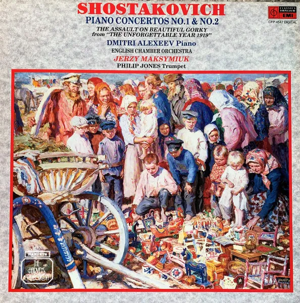 Piano Concerto No.1, Op.35 (For Piano, Trumpet & Strings) / Piano Concerto No.2, Op.102 / The Assault On Beautiful Gorky From "The Unforgettable Year 1919", Op.89