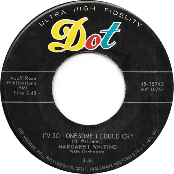 I'm So Lonesome I Could Cry
