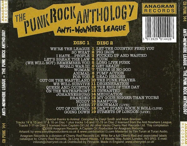The Punk Rock Anthology