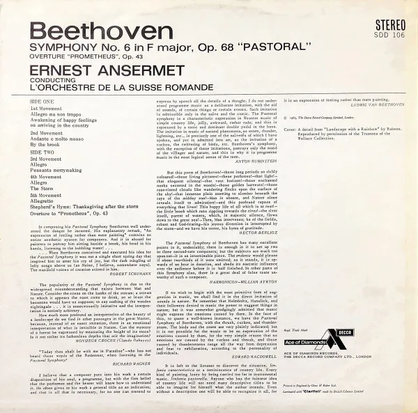 Symphony No. 6 "Pastoral" / Prometheus Overture