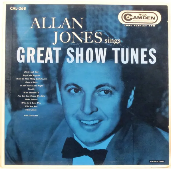Allan Jones Sings Great Show Tunes