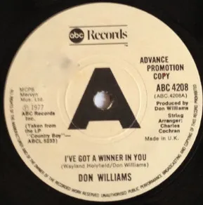 I've Got A Winner In You / Fly Away