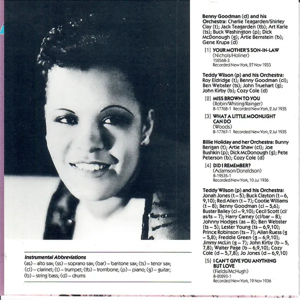 Lady Day's 25 Greatest Hits 1933-1944