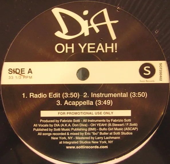 Oh Yeah! / Hate Dat
