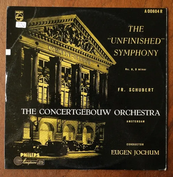The "Unfinished" Symphony No. 8, B Minor