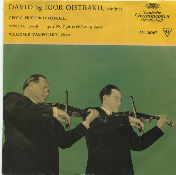 Sonate I G-moll Op. 2 Nr. 7 For To Violiner Og Klaver