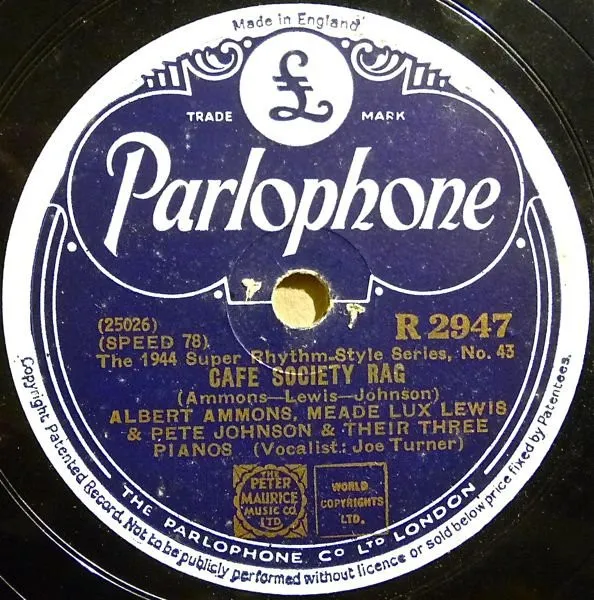 Cafe Society Rag / Lovin' Mama Blues