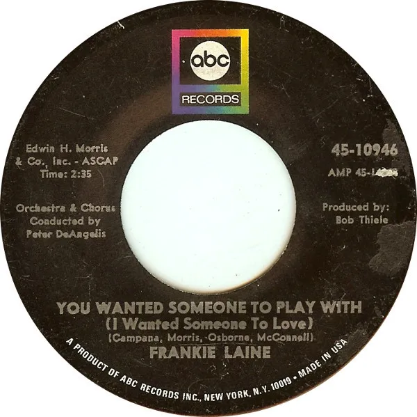 You Wanted Someone To Play With (I Wanted Someone To Love) / The Real True Meaning Of Love