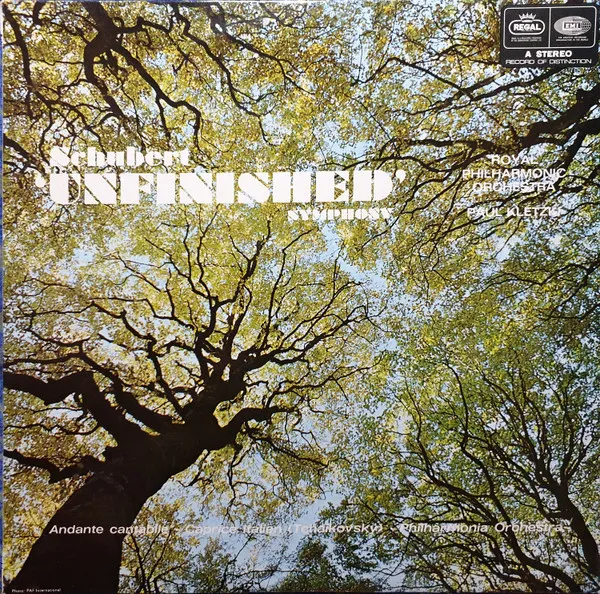 Schubert 'Unfinished' Symphony / Andante Cantabile - Caprice Italien (Tchaikovsky)