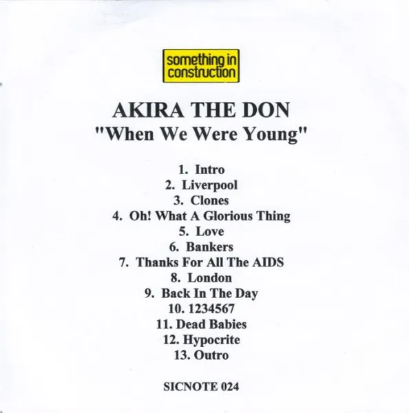 When We Were Young