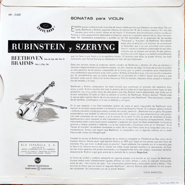 Sonatas Para Violin
