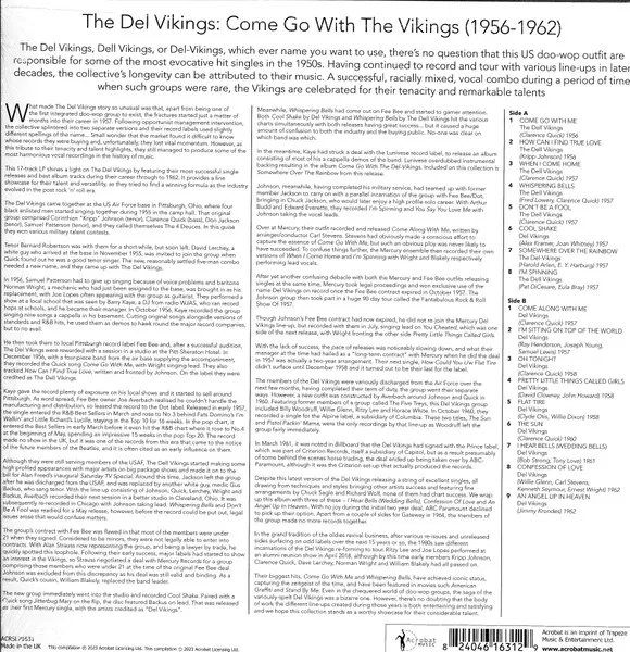 Come Go With The Vikings (1956-62) The Hits Collection & More