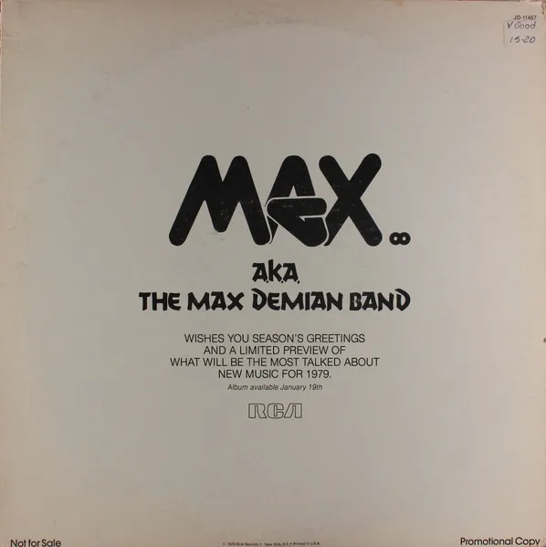 Aka The Max Demian Band