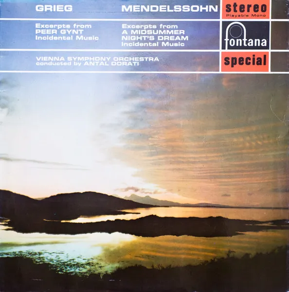 Excerpts From Peer Gynt Incidental Music / Excerpts From A Midsummer Night's Dream Incidental Music