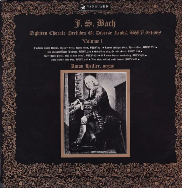 Eighteen Chorale Preludes Of Diverse Kinds - BWV 651 / 658 (Vol. I, Nos. I-8)
