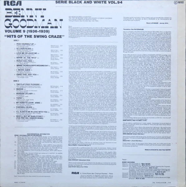 Hits Of The Swing Craze Volume 9 (1936-1939)