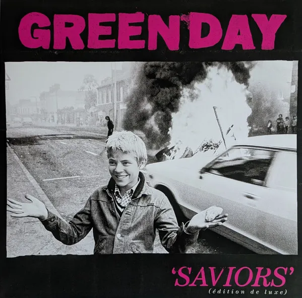 Green Day:  Saviors ( Pink & White Vinyl) 140Gr