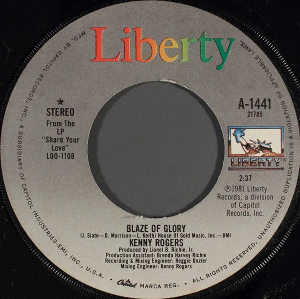 Blaze Of Glory / The Good Life