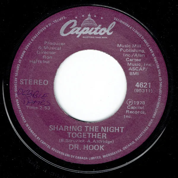 Sharing The Night Together / You Make My Pants Want To Get Up And Dance