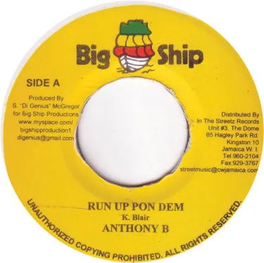 Run Up Pon Dem / Mi Nuh Play