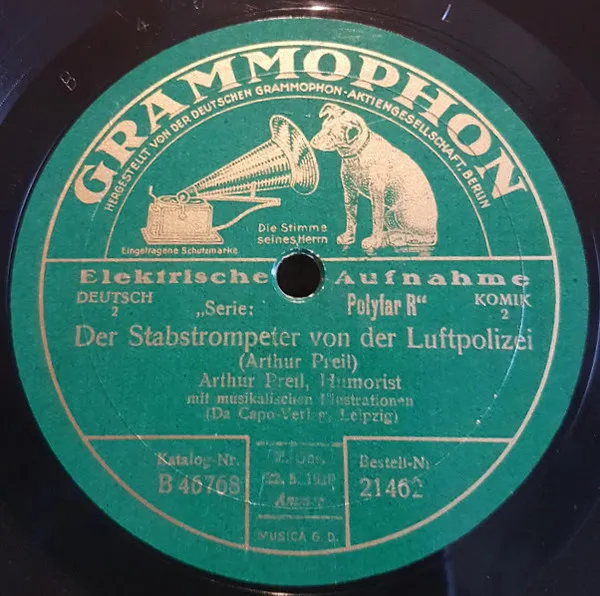 Morchel Mit Der Drehorgel / Der Stabstrompeter Von Der Luftpolizei