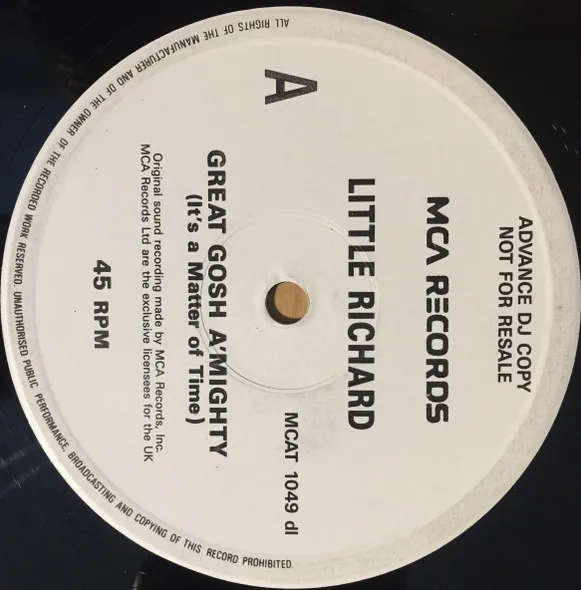 Great Gosh A'Mighty (It's A Matter Of Time)