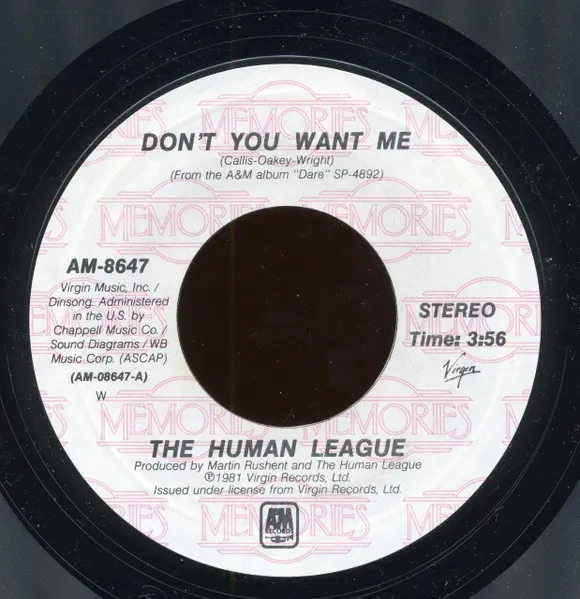 Don't You Want Me / Love Action (I Believe In Love)