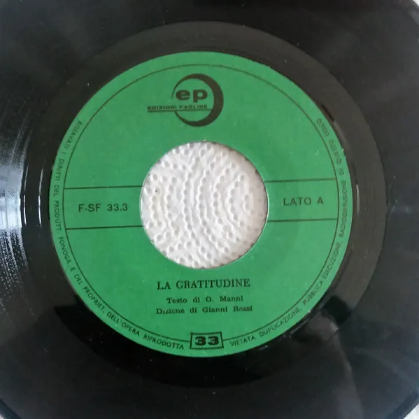 3 - La Gratitudine / L'Amicizia