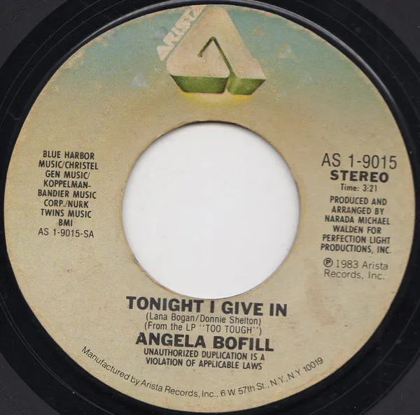 Tonight I Give In / Song For A Rainy Day