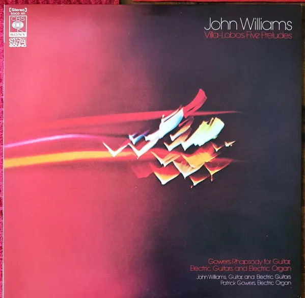 Villa-Lobos Five Preludes / Gowers Rhapsody For Guitar, Electric Guitars And Electric Organ