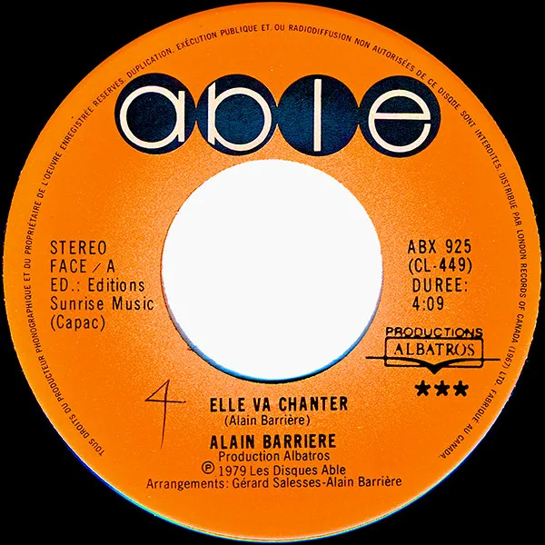 Elle Va Chanter