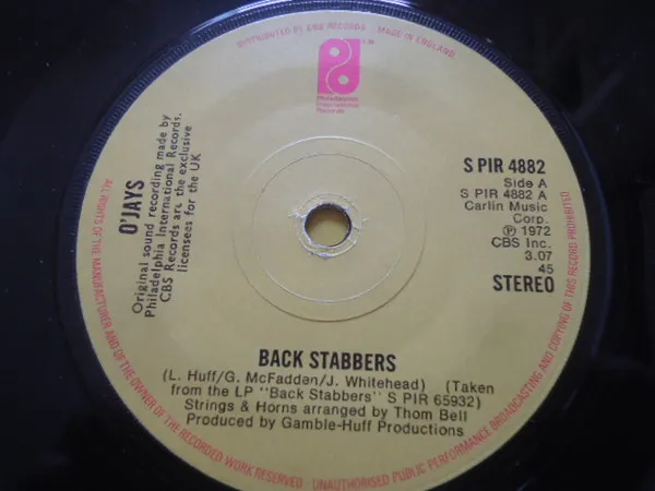 Back Stabbers / Love Train