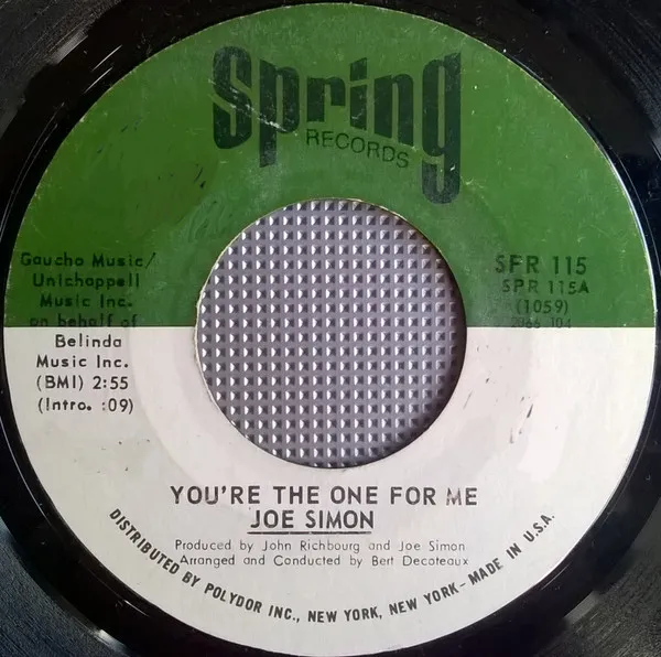 You're The One For Me / I Ain't Givin' Up