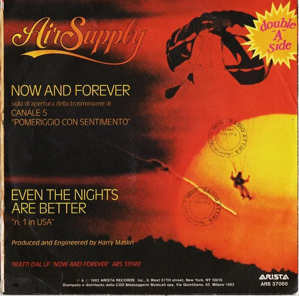 Now And Forever / Even The Nights Are Better