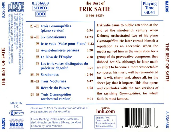 The Best Of Erik Satie