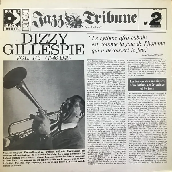 Dizzy Gillespie Vol 1/2 (1946-1949)