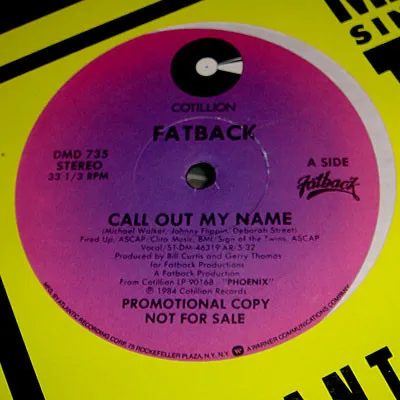 Call Out My Name