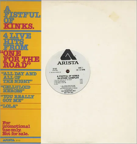 A Fistful Of Kinks: 4 Live Hits From "One For The Road"