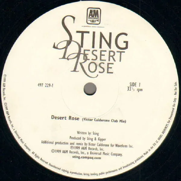 Desert Rose (Victor Calderone Mixes)