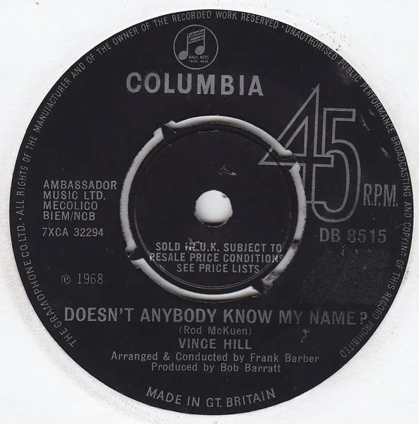 Doesn't Anybody Know My Name?