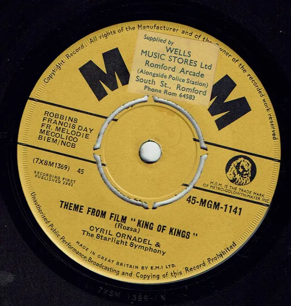 Theme From Film "King Of Kings"