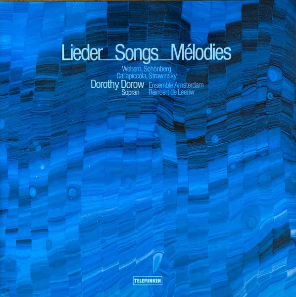 Lieder = Songs = Mélodies