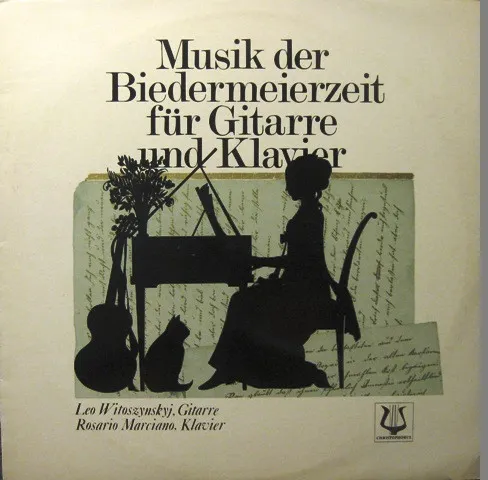 Musik Der Biedermeierzeit Für Gitarre Und Klavier
