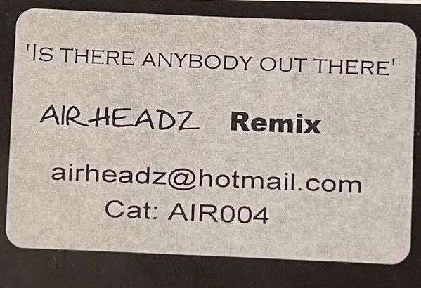 Is There Anybody Out There