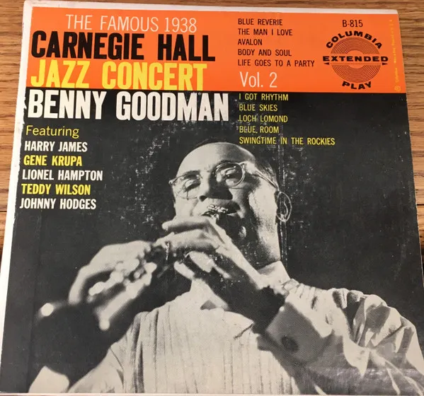 The Famous 1938 Carnegie Hall Jazz Concert - Vol. 2