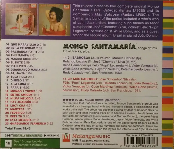 Santamaria, Mongo